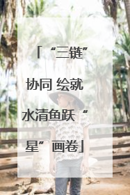 “三链”协同 绘就水清鱼跃“星”画卷