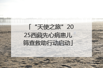 “天使之旅”2025西藏先心病患儿筛查救助行动启动
