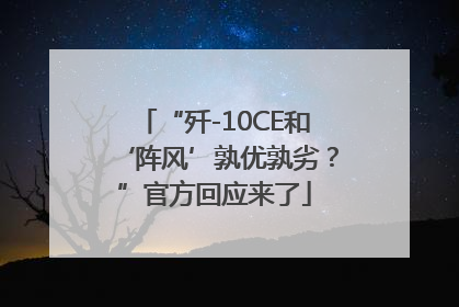 “歼-10CE和‘阵风’孰优孰劣？”官方回应来了