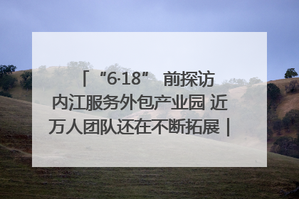 “6·18” 前探访内江服务外包产业园 近万人团队还在不断拓展｜内江东兴“红”在哪⑤