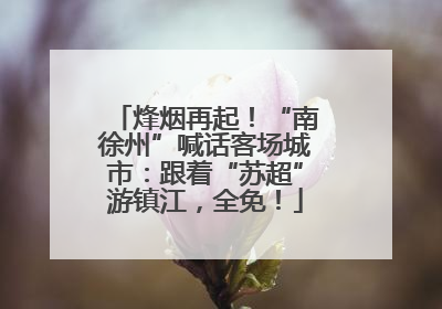 烽烟再起！“南徐州”喊话客场城市：跟着“苏超”游镇江，全免！