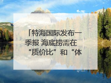 特海国际发布一季报 海底捞需在“质价比”和“体验感”中找到平衡｜新经济观察