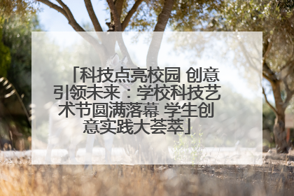 科技点亮校园 创意引领未来：学校科技艺术节圆满落幕 学生创意实践大荟萃