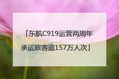 东航C919运营两周年承运旅客逾157万人次