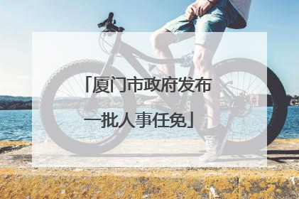 厦门市政府发布一批人事任免