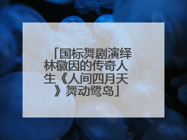 国标舞剧演绎林徽因的传奇人生《人间四月天》舞动鹭岛