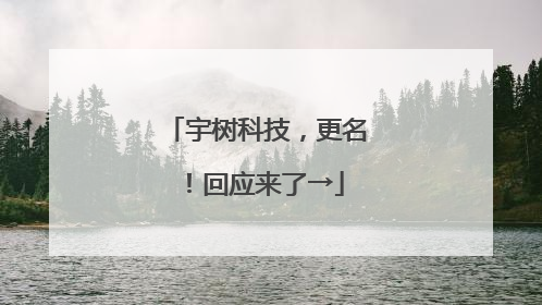 宇树科技，更名！回应来了→