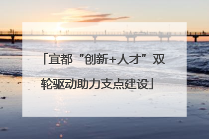 宜都“创新+人才”双轮驱动助力支点建设