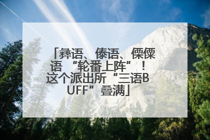 彝语、傣语、傈僳语 “轮番上阵”！这个派出所“三语BUFF”叠满