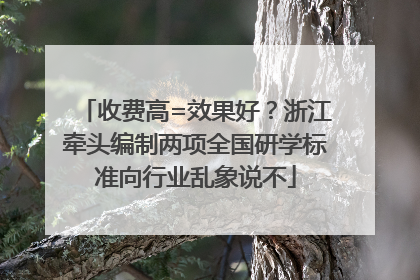 收费高=效果好？浙江牵头编制两项全国研学标准向行业乱象说不