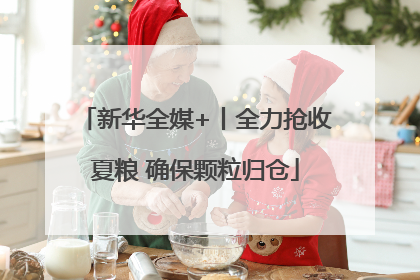 新华全媒+丨全力抢收夏粮 确保颗粒归仓