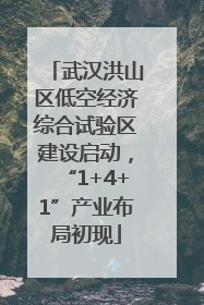 武汉洪山区低空经济综合试验区建设启动，“1+4+1”产业布局初现