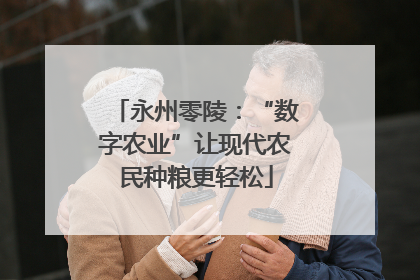 永州零陵：“数字农业”让现代农民种粮更轻松