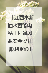 江西奉新抽水蓄能电站工程通风兼安全竖井顺利贯通