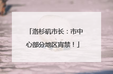 洛杉矶市长：市中心部分地区宵禁！