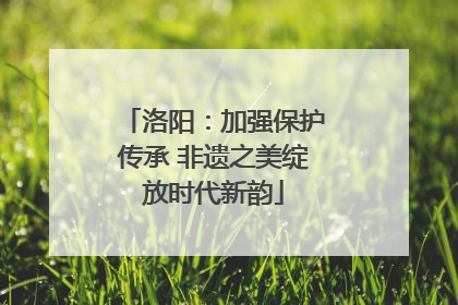 洛阳：加强保护传承 非遗之美绽放时代新韵