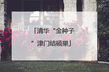 清华“金种子”津门结硕果