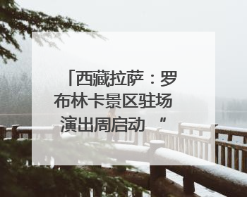 西藏拉萨：罗布林卡景区驻场演出周启动 “家门口”享文化盛宴