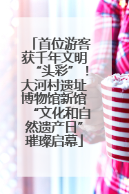 首位游客获千年文明“头彩”！大河村遗址博物馆新馆“文化和自然遗产日”璀璨启幕