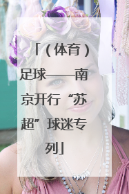 （体育）足球——南京开行“苏超”球迷专列