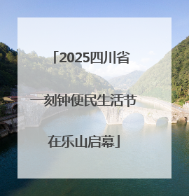 2025四川省一刻钟便民生活节在乐山启幕