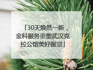 30天焕然一新，金科服务重塑武汉克拉公馆美好图景